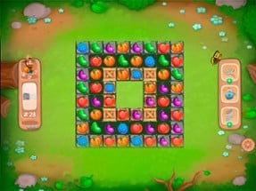 Funny farm - puzzles, match 3. Image