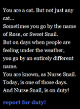 Nurse Snail On Duty Image