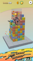 Tower block crash 3D Image