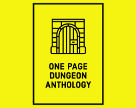 One Page Dungeon Anthology Image