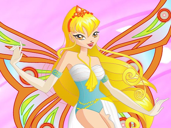 Stella Beauty Fairy Dress Up Game Cover