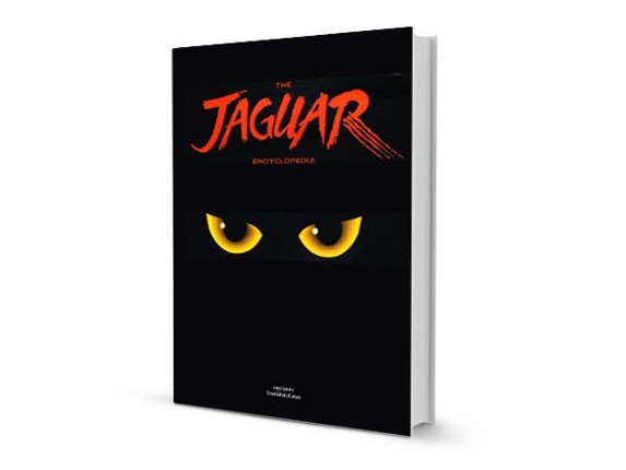 the Atari Jaguar Encyclopedia Book Game Cover