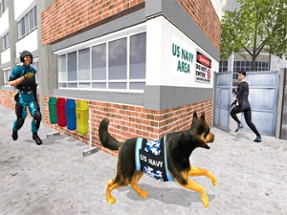 US Police Navy Dog Crime Chase Image