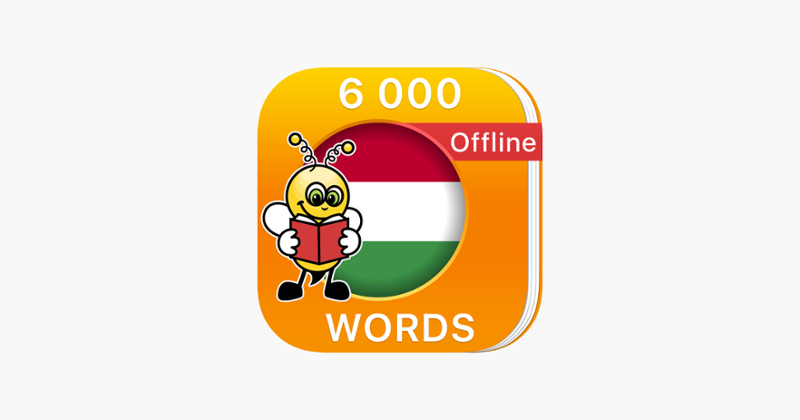 6000 Words - Learn Hungarian Language &amp; Vocabulary Game Cover