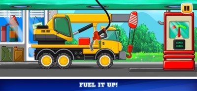 Car games repair truck tractor Image