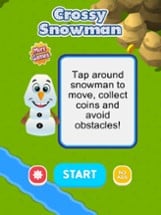 Crossy Snowman Image