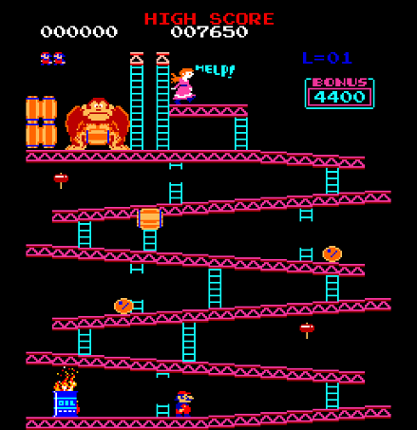 Donkey Kong 500 Game Cover