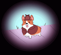 Detective Corgi and the Mysterious Mansion Image