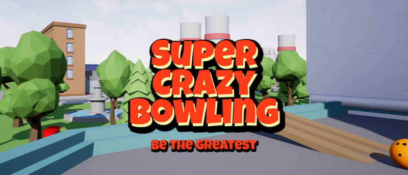 Super Crazy Bowling Game Cover