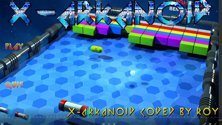 X-Arkanoid !! Game Cover