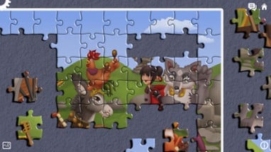 The Adventures of Wolf and Hood: A Jigsaw Tale Image