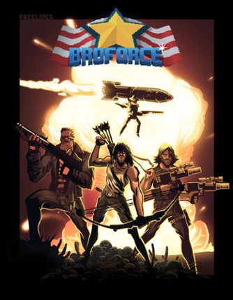 Broforce Game Cover