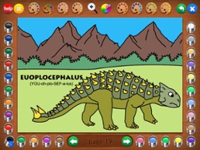 Coloring Book 2: Dinosaurs Image