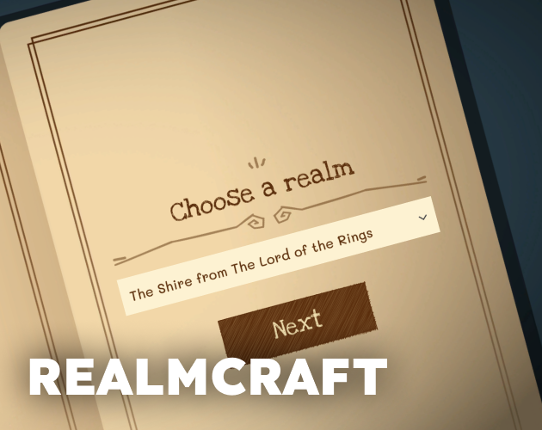 RealmCraft | Powered by AI Game Cover