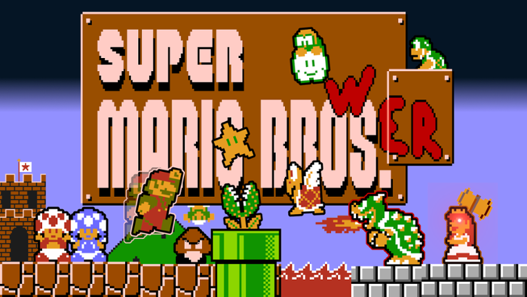 Super Mario Bro(w)s(er) Game Cover
