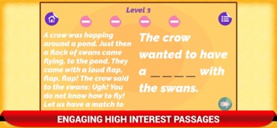 Reading Comprehension Kids App Image