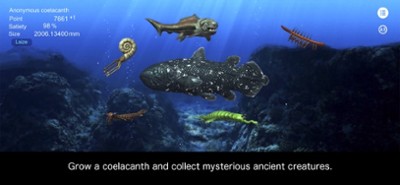 Coelacanth and ancient fish Image