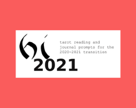 hi 2021 tarot zine Image