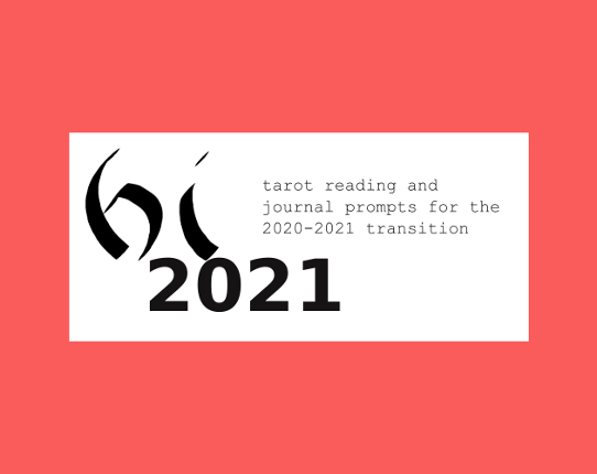 hi 2021 tarot zine Game Cover