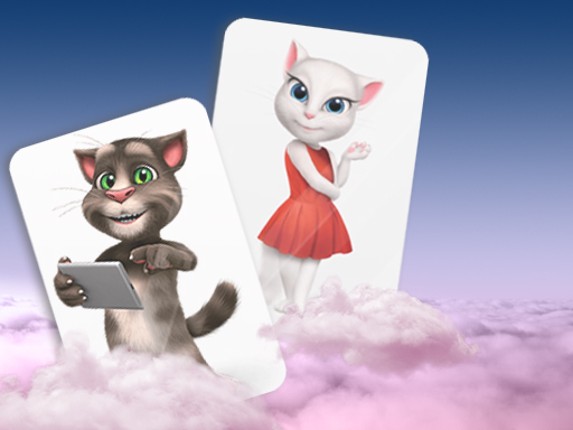 My Talking Tom Card Match Game Cover