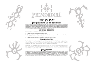 Primordial: An Evolutionary TTRPG Image