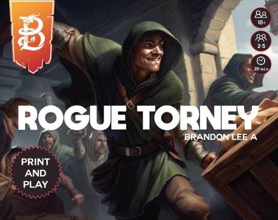 ROGUE TORNEY - ¡Print and Play! Game Cover