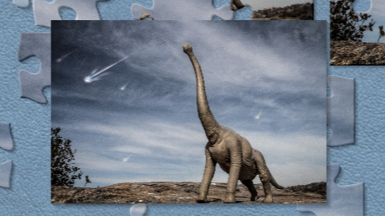 Brontosaurus Jigsaw Puzzle Game Cover