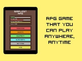 Simplest RPG Game - Text Story Image