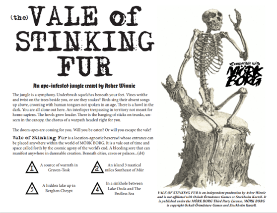 Vale of Stinking Fur Game Cover