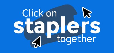 Click on staplers together Image