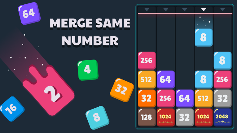Drop & Merge the Numbers Game Cover