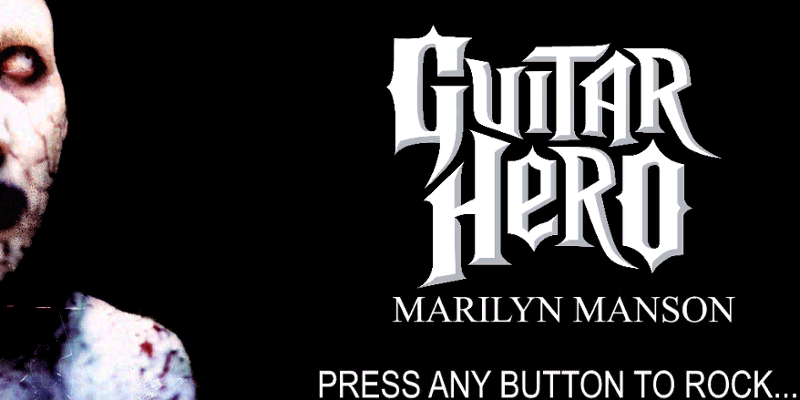 Guitar Hero 8: Marilyn Manson Game Cover