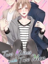 Two Kiss with Two Men Image