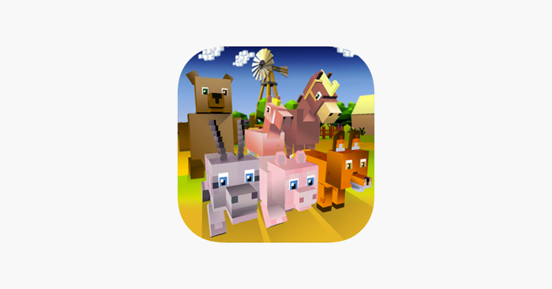 Blocky Animals World Game Cover