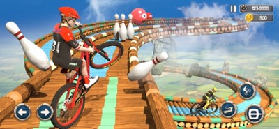 BMX Bicycle Stunt Racing Game Image