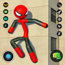 StickMan Rope Hero Spider Game Image