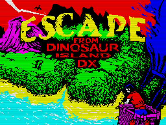 Escape from Dinosaur Island DX Game Cover