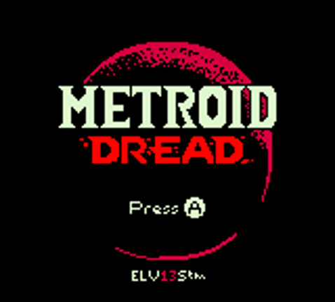 Metroid Dread Demake Game Cover