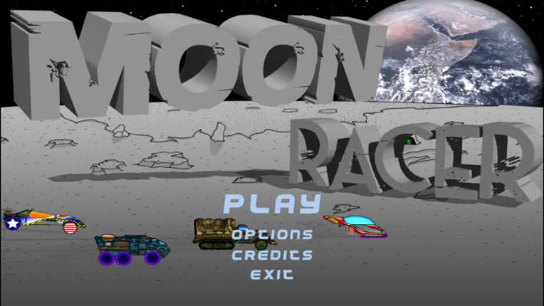 Moon Racer Game Cover