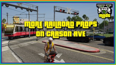 More Railroad Props on Carson Ave (GTA 5 Mod) Image