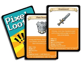 Pixel Loot Print-and-Play Treasure Cards Image