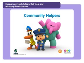 Pocoyo Playset -  Community Helpers Image