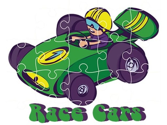 Race Cars Jigsaw Game Cover