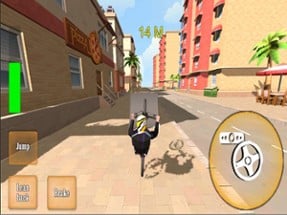 Wheelie Bike 3D - BMX rider Image