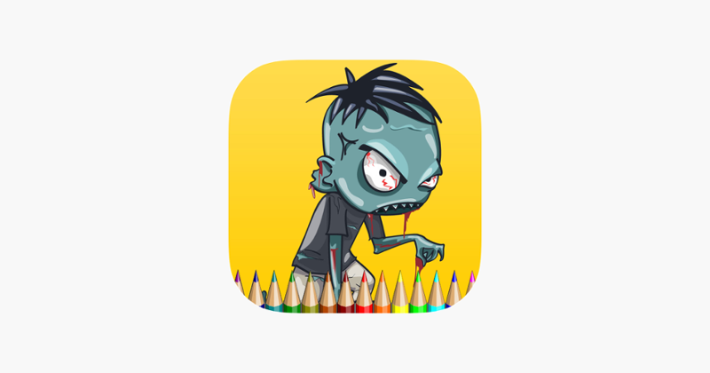 Zombies Ghost Coloring Book - Drawing for Kids Game Cover