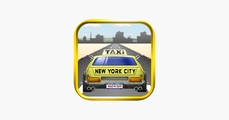 New York Mad Taxi Driver Game Cover