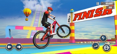 BMX Bicycle Stunt Racing Game Image
