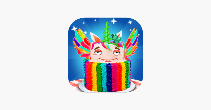 DIY Unicorn Rainbow Cake Cooking! Sweet Dessert Game Cover