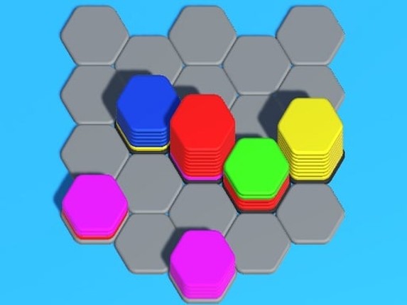 Hexa Sort 3D Puzzle Game Cover