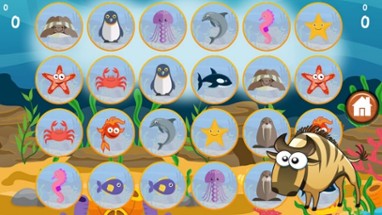 Animals Kid Matching Game - Memory Cards Image